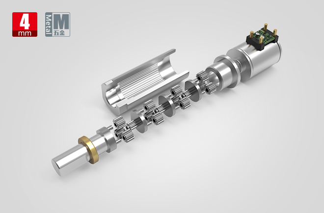 4mm微型步進減速電機